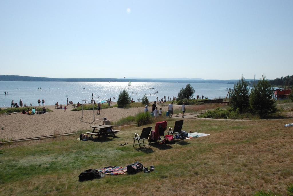 Hostel Hudiksvall Malnbaden Camping المظهر الخارجي الصورة